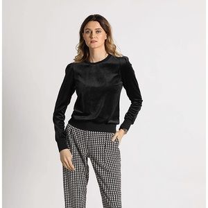 Juicy Couture velour princess sleeve pullover